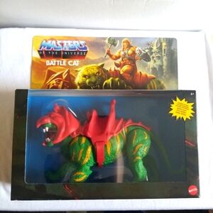 2020 Mattel Masters of the Universe Battle Cat - Red and Green New In Box